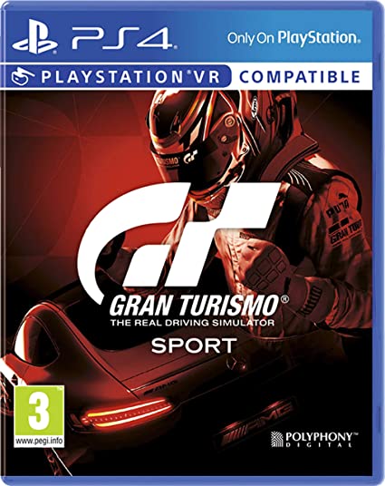 GT GRAN TURISMO SPORTS (MULTIPLAYER RACING GAME)- PS4 USED GAME