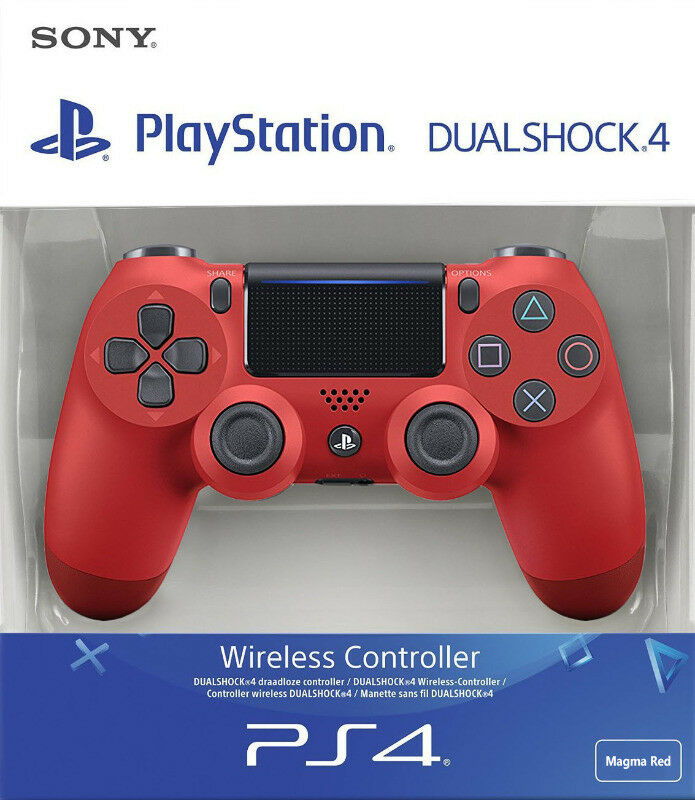 DUALSHOCK 4 PS4 CONTROLLER ORIGINAL – MAGMA RED COLOR (BRAND NEW)