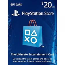PSN US Gift Card 20$ – PlayStation NETWORK CARD USA REGION 1