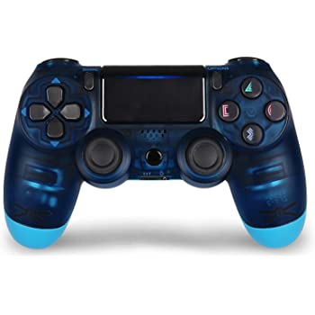 PLAYSTATION PS4 DUALSHOCK 4 CONTROLLER WIELESS (Transparent Blue) #MASTER_COPY