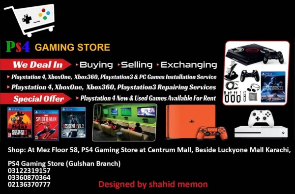 game shop ps4 games