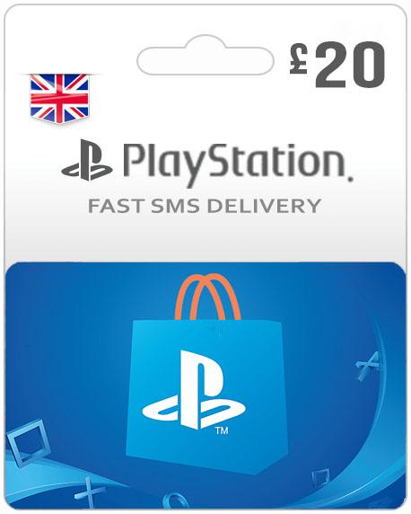 ps4 20 pound gift card