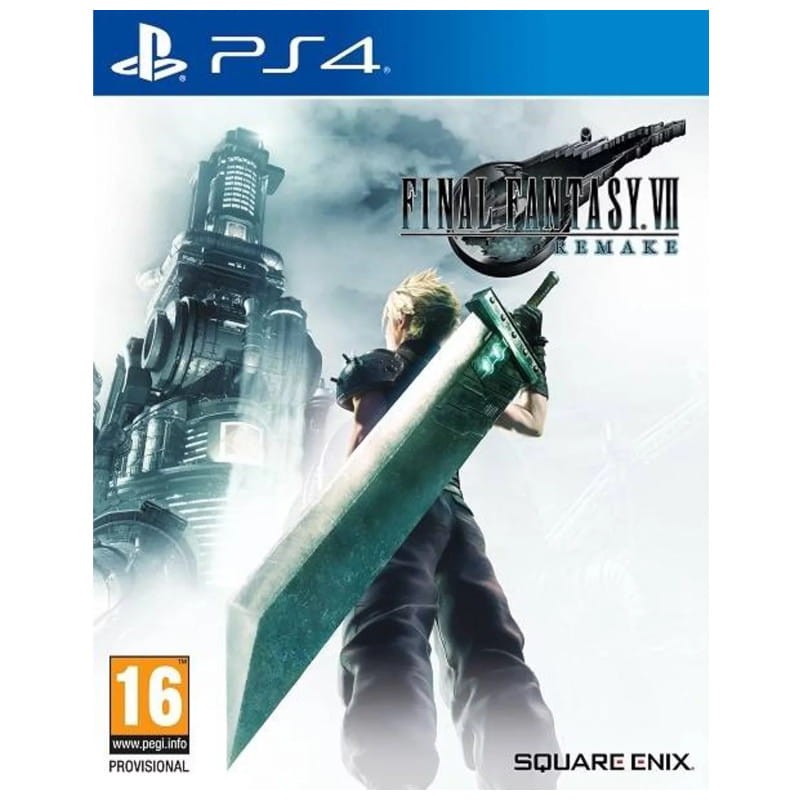 FINAL FANTASY VII REMASTERED -PS4 (USED GAME )