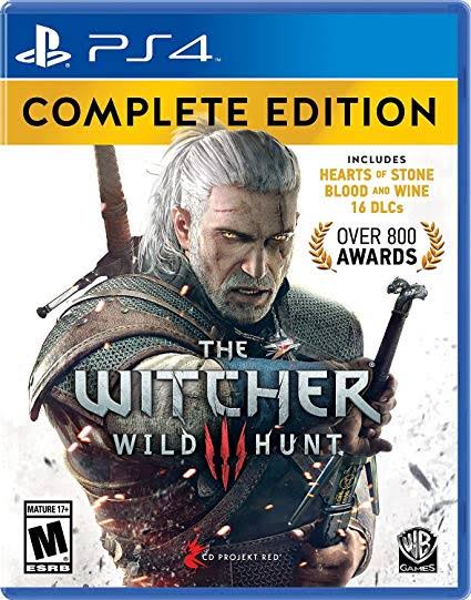 THE WITCHER 3 WILD HUNT COMPLETE EDITION – PS4 USED GAME