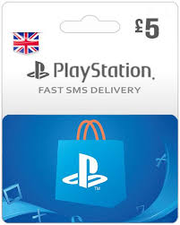 PSN -UK Gift Card GBP 5 POUND – PlayStation 4 STORE NETWORK CARD-Karachi