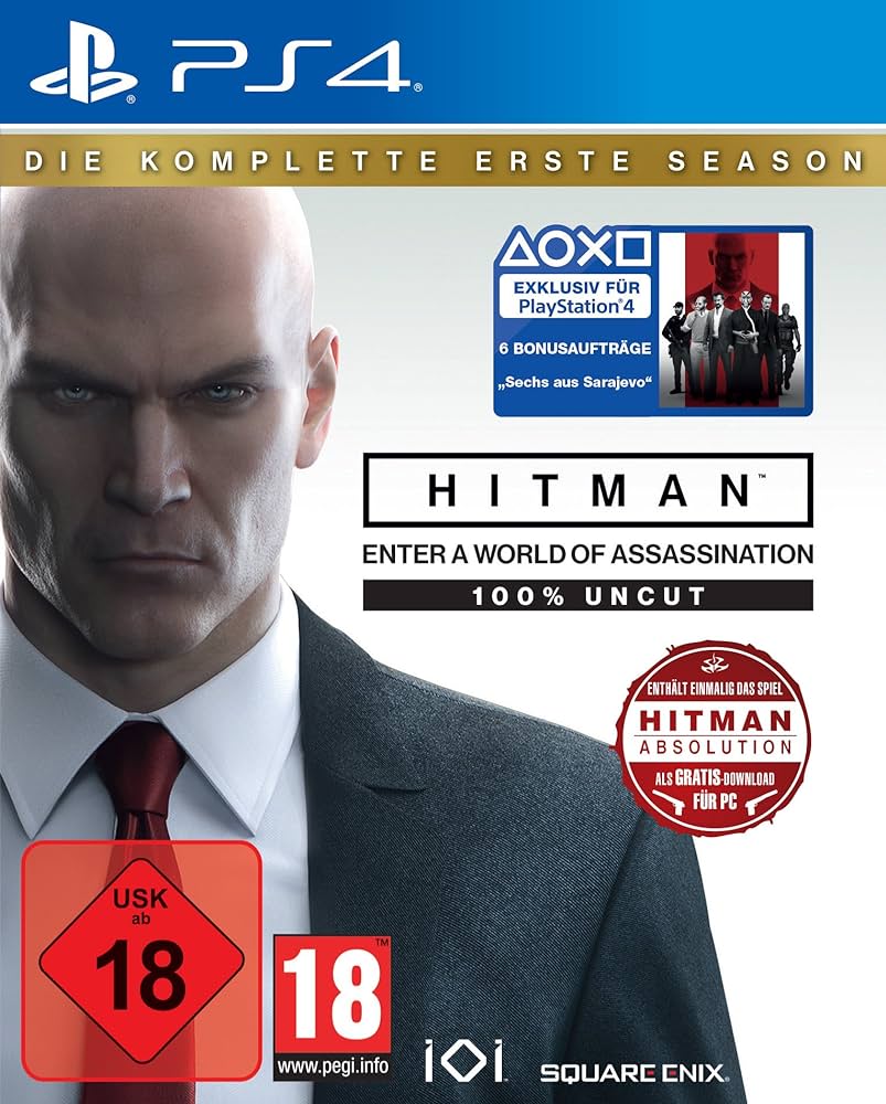 HITMAN DIE KOMPLETTE ERSTE- PS4 USED GAME