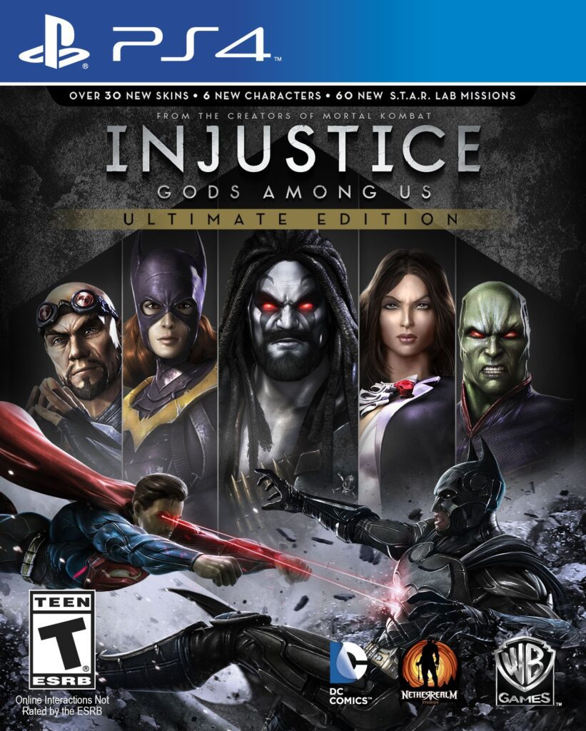 INJUSTICE GODS AMONG US ULTIMATE EDITION – PS4 (USED GAME)