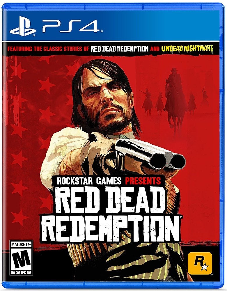 RED DEAD REDEMPTION 1 REMASTERED EDITION- PS4 (BRAND) RDR1